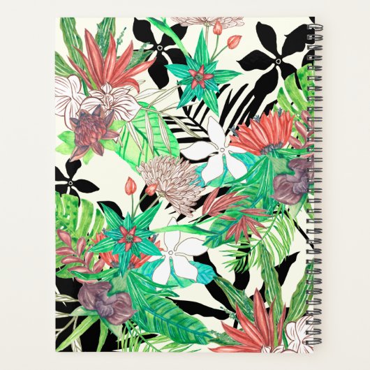 Floral Paradise II Planner (Achterkant)