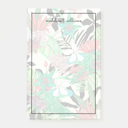 Floral Paradise II Post-it® Notes (Voorkant)