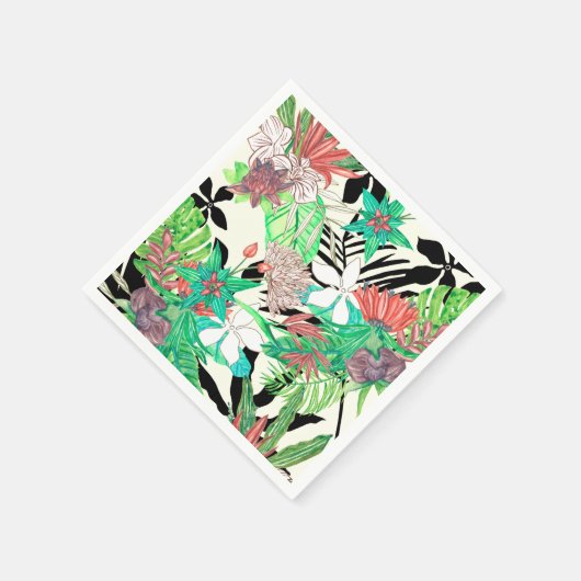 Floral Paradise II Servet (Hoek)