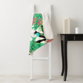 Floral Paradise II Sherpa Deken (In situ)