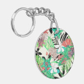 Floral Paradise II Sleutelhanger (Voorkant Links)