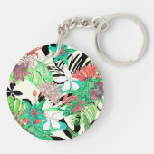 Floral Paradise II Sleutelhanger (Achterkant)