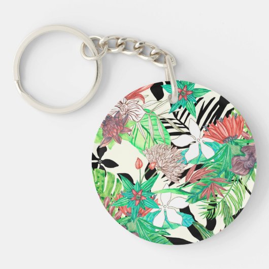Floral Paradise II Sleutelhanger (Voorkant)