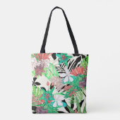Floral Paradise II Tote Bag (Achterkant)