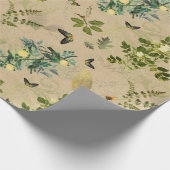 Floral Parchment Cadeaupapier (Hoek)