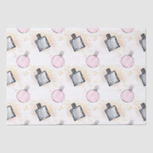 Floral Parfums Patroon Weefsel Papier