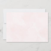 Floral Paris Eiffeltoren 1e verjaardag foto Kaart (Achterkant)