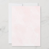 Floral Paris Eiffeltoren 2e verjaardag Kaart (Achterkant)