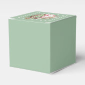 Floral Partij tropische roze Protea Bedankdoosjes (Voorkant Zijde)