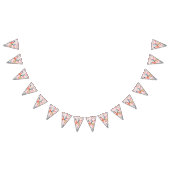 Floral  Party decor Bunting Banner (Alle)