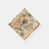 Floral Party Napkin Servet (Hoek)