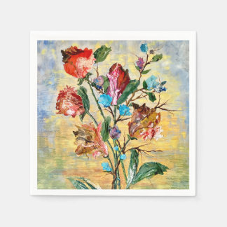 Floral Party Napkins Servet
