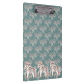 Floral Pastel Horse Fantasy Illustratie Klembord (Rechts)