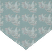 Floral Pastel Horse Fantasy Illustratie Tafelkleed (Gekanteld)