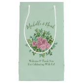 Floral pastel klein cadeauzakje (Voorkant)