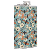 Floral Patchwork Halloween Bats & Flowers Heupfles (Rechts)