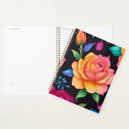 Floral Patern Roos Planner (Display)