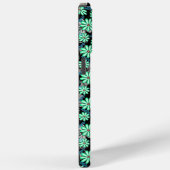 Floral patroon 17.b Black BG Case-Mate iPhone Case (Achterkant / Rechts)