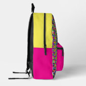 Floral patroon bedrukte rugzak (Links)