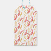 Floral patroon cadeaulabel (Voorkant)