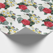  Floral patroon Cadeaupapier (Hoek)