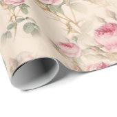  Floral patroon Cadeaupapier (Rol Hoek)