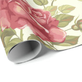 Floral patroon cadeaupapier (Rol Hoek)