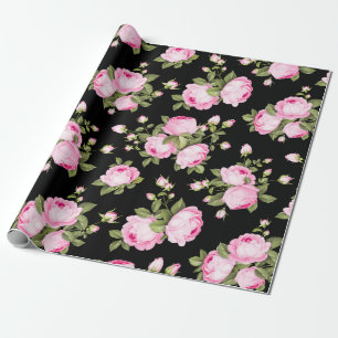 Floral patroon cadeaupapier