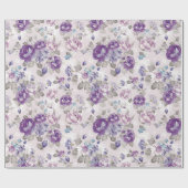  Floral patroon Cadeaupapier (Vlak)