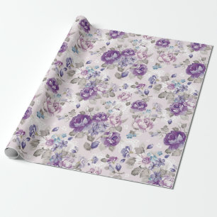  Floral patroon Cadeaupapier