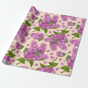  Floral patroon Cadeaupapier