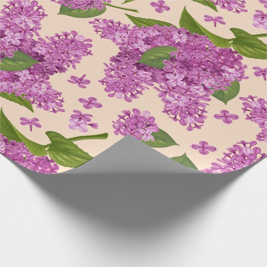 Floral patroon Cadeaupapier (Hoek)
