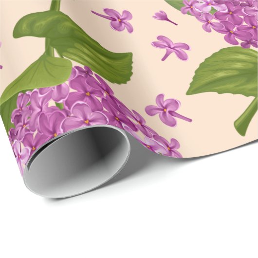 Floral patroon Cadeaupapier (Rol Hoek)