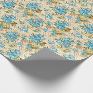 Floral patroon cadeaupapier