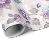 Floral patroon cadeaupapier (Rol Hoek)