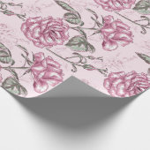  Floral patroon Cadeaupapier (Hoek)