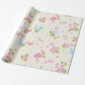  Floral patroon Cadeaupapier (Uitgerold)