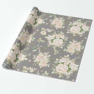 Floral patroon cadeaupapier