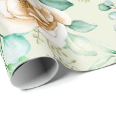 Floral patroon cadeaupapier (Rol Hoek)