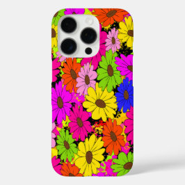 Floral patroon iPhone 16 pro hoesje