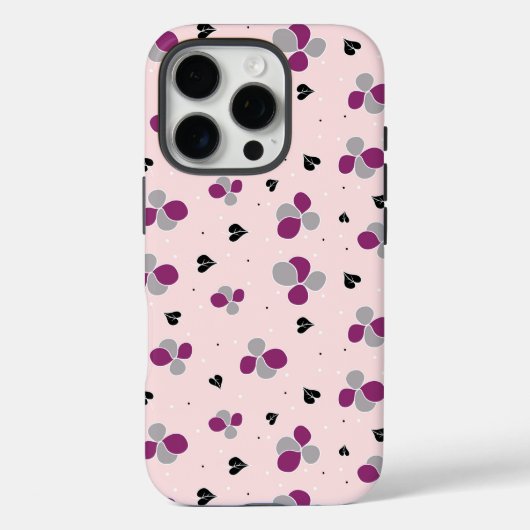 Floral patroon Case-Mate iPhone case (Achterkant)