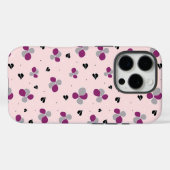 Floral patroon Case-Mate iPhone case (Achterkant (horizontaal))