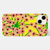 Floral patroon Case-Mate iPhone case (Achterkant (horizontaal))