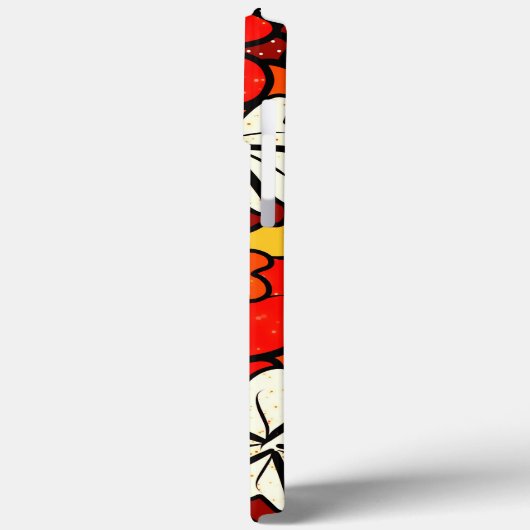 Floral patroon Case-Mate iPhone case (Achterkant / Links)