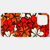 Floral patroon Case-Mate iPhone case (Achterkant (horizontaal))