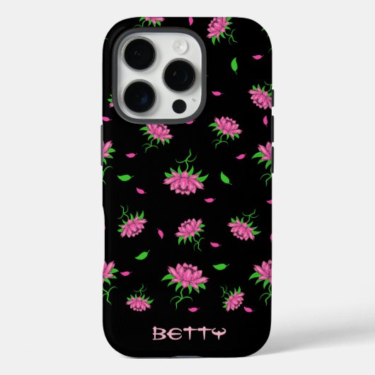 Floral patroon Case-Mate iPhone case (Achterkant)