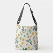 Floral patroon crossbody tas (Voorkant)
