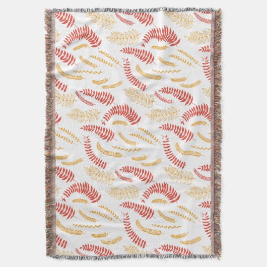 Floral patroon deken (Voorkant Verticaal)