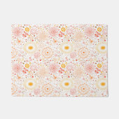 Floral patroon deurmat (Voorkant)