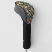 Floral  patroon golfheadcover (Schuin)